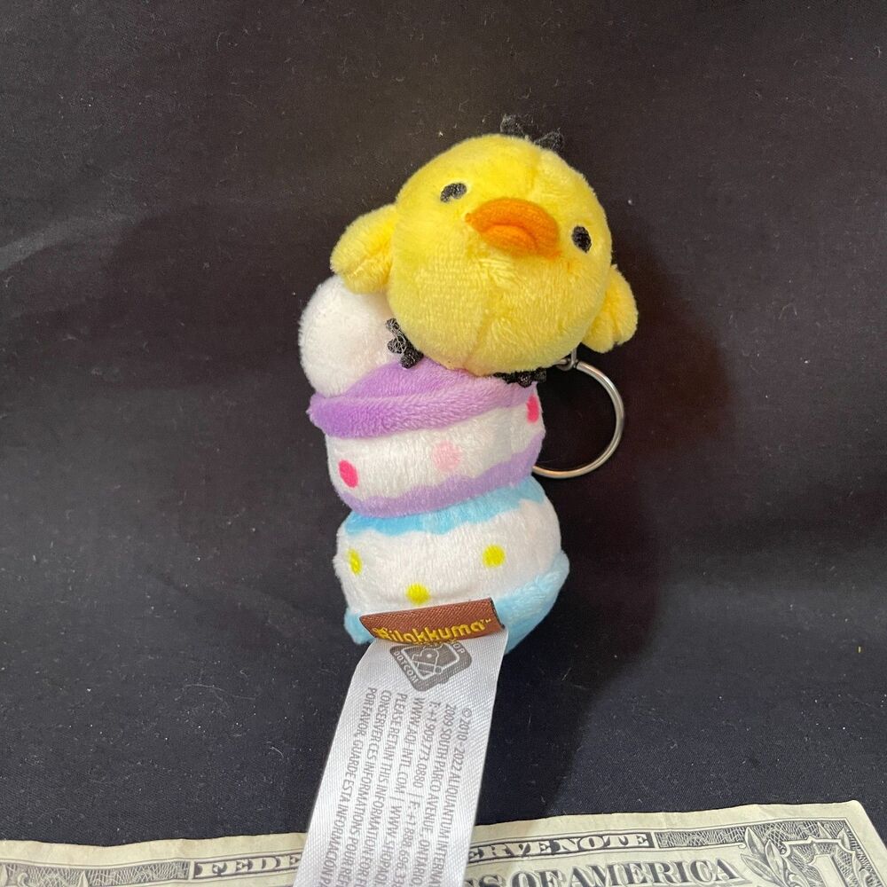 Rilakkuma Chick Keychain Sweets Blind Box Toy 4”